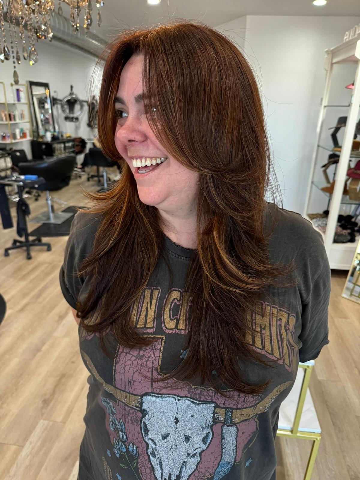 Shadow root hair color service in Austin TX